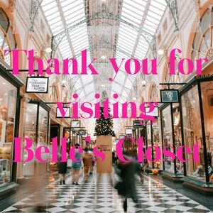 Thank you for shopping Belle’s Closet